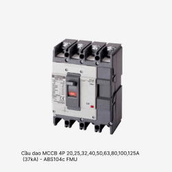 MCCB LS 4P   ABS204c FMU chỉnh dòng (0.7-0.85-1.0) x ln max